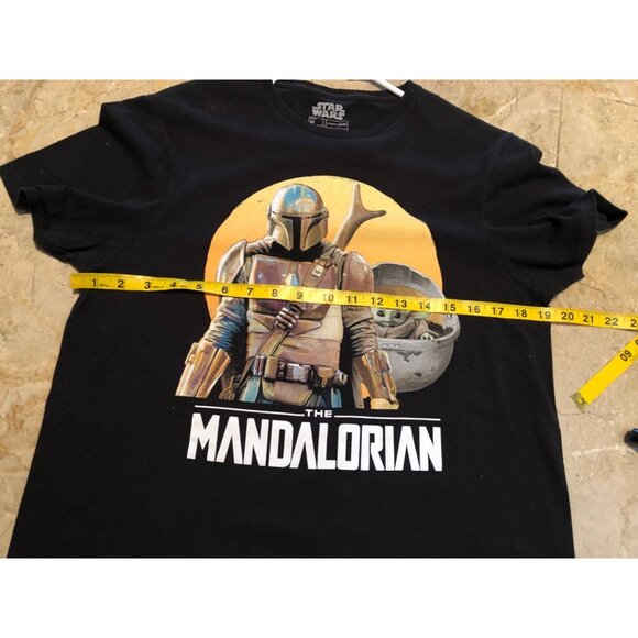 STAR WARS -MENS BLACK CREW NECK SHORT SLEEVE GRAPHIC T- SHIRT SIZE MEDIUM - Picture 4 of 5